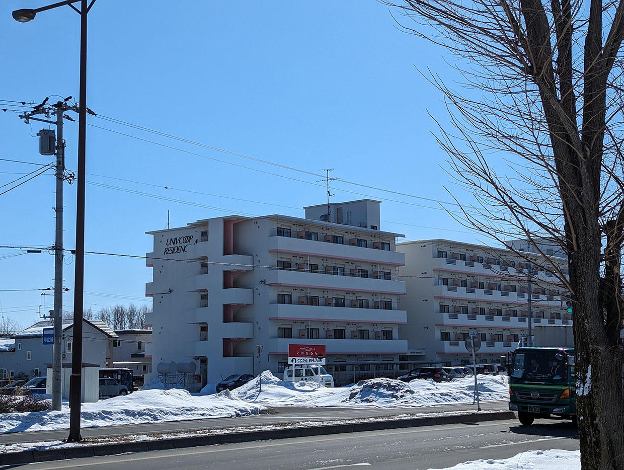 帯広市内のマンション