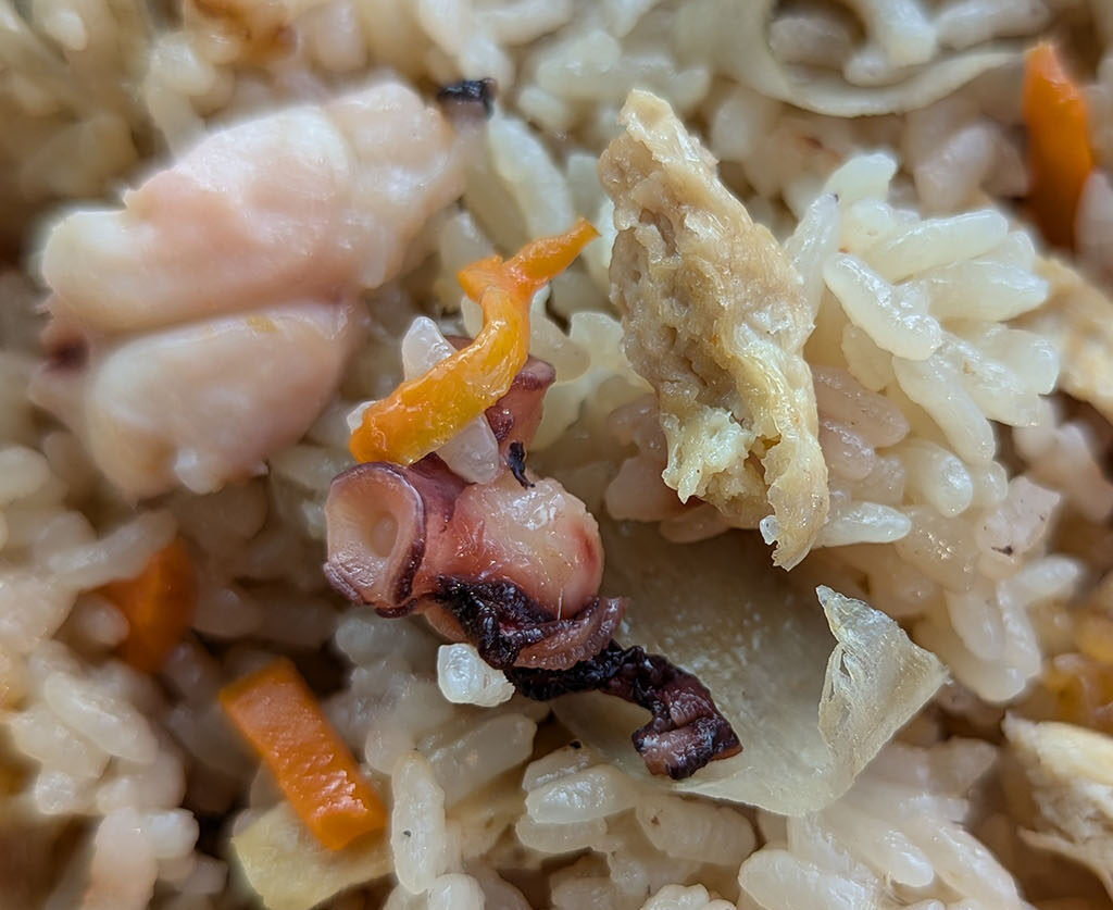 道の駅「みはら神明の里」のたこめし