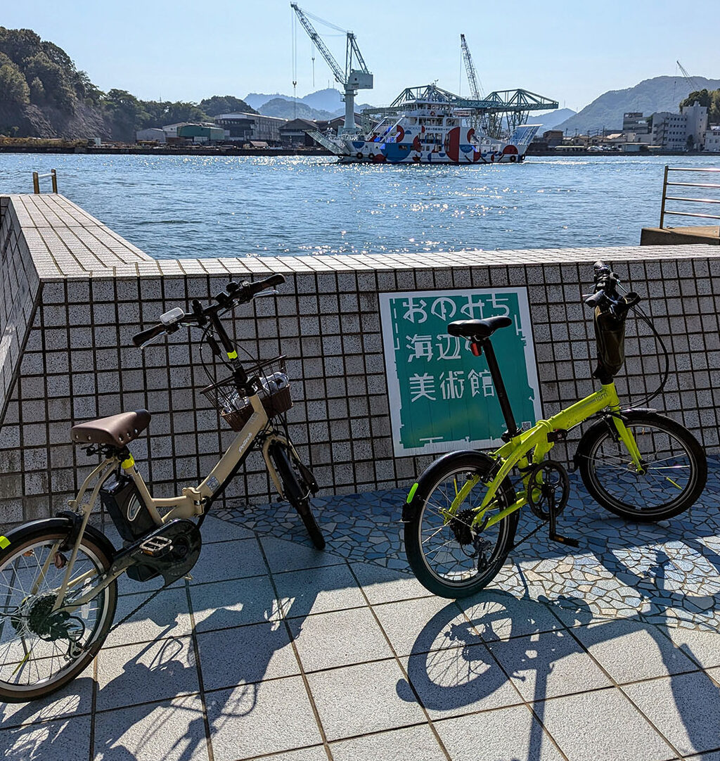 尾道でサイクリング