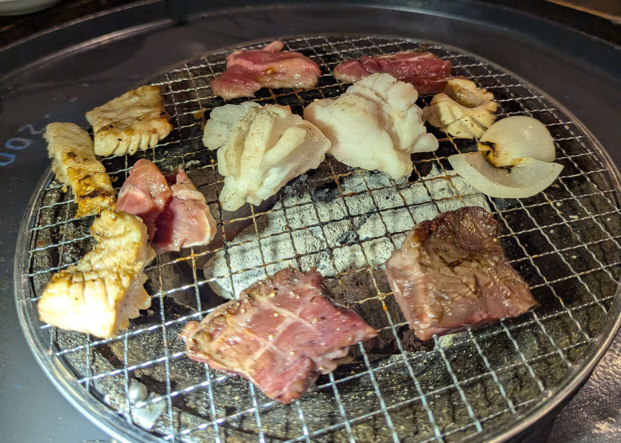 淡雪ほそを焼く