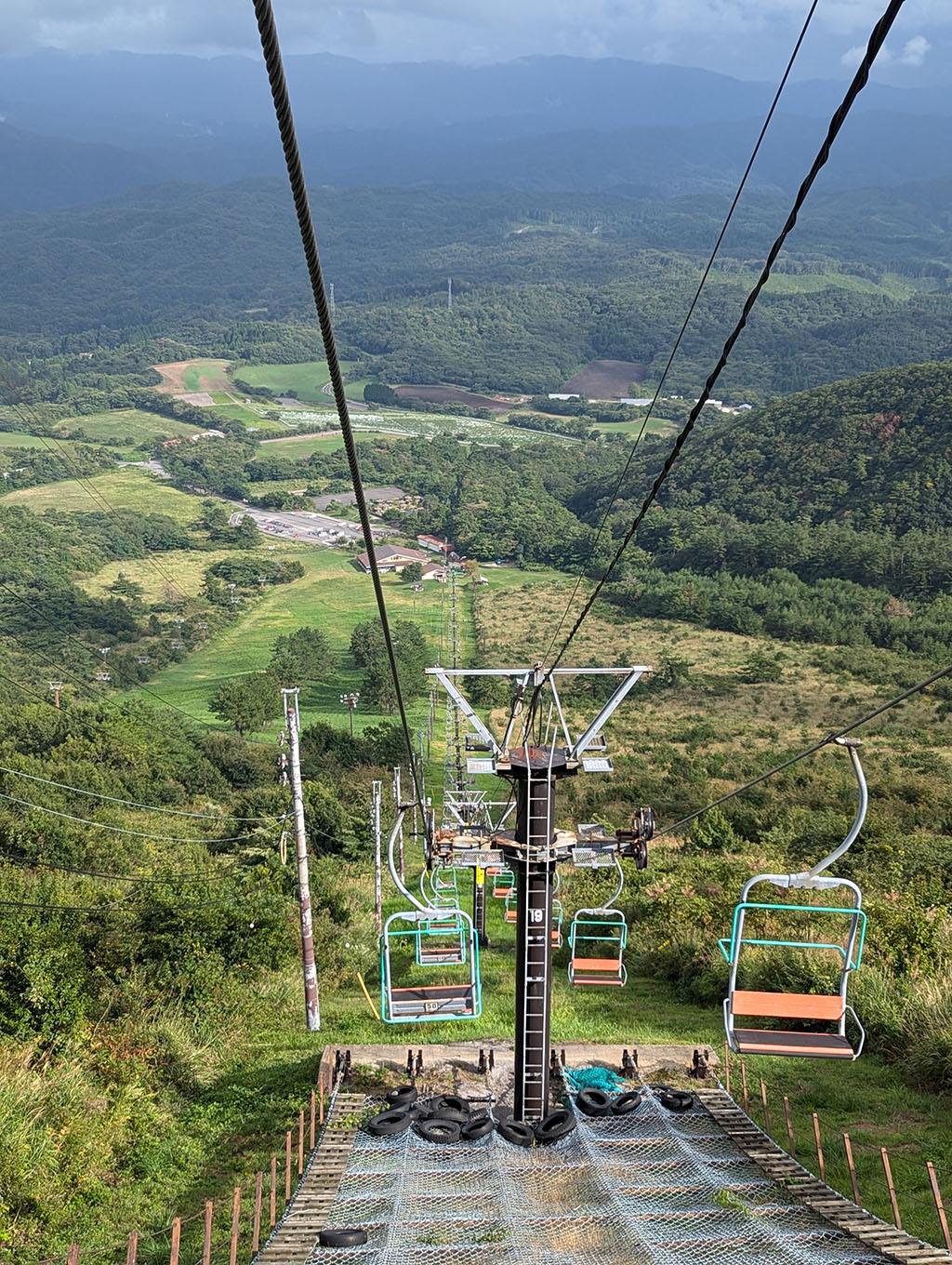 足元に広がる景色がなんとも素晴らしい。