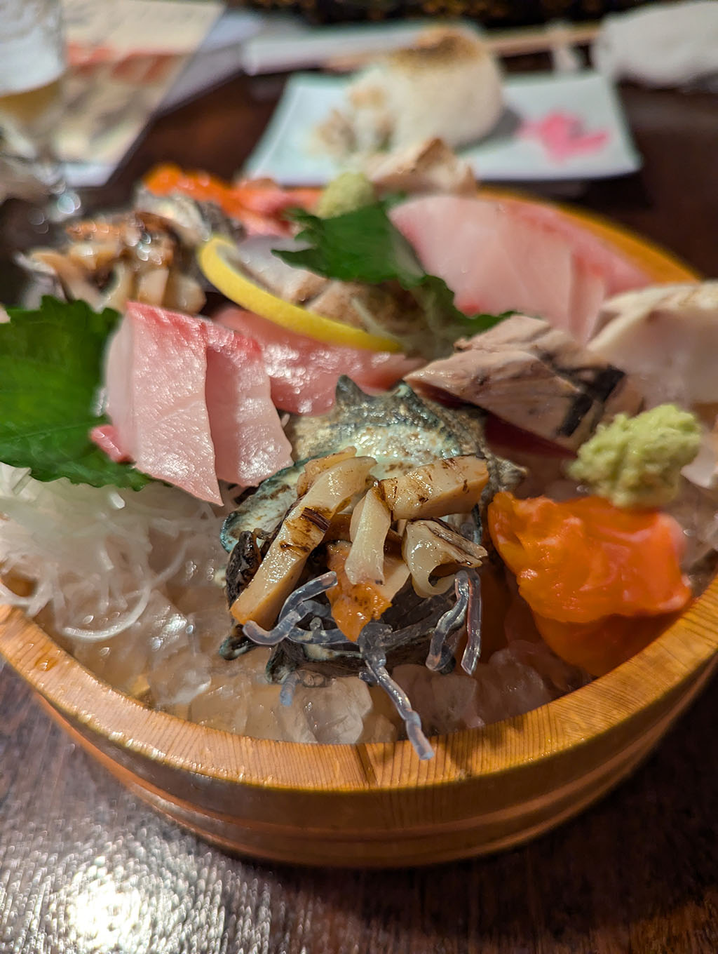 刺身盛り合わせ