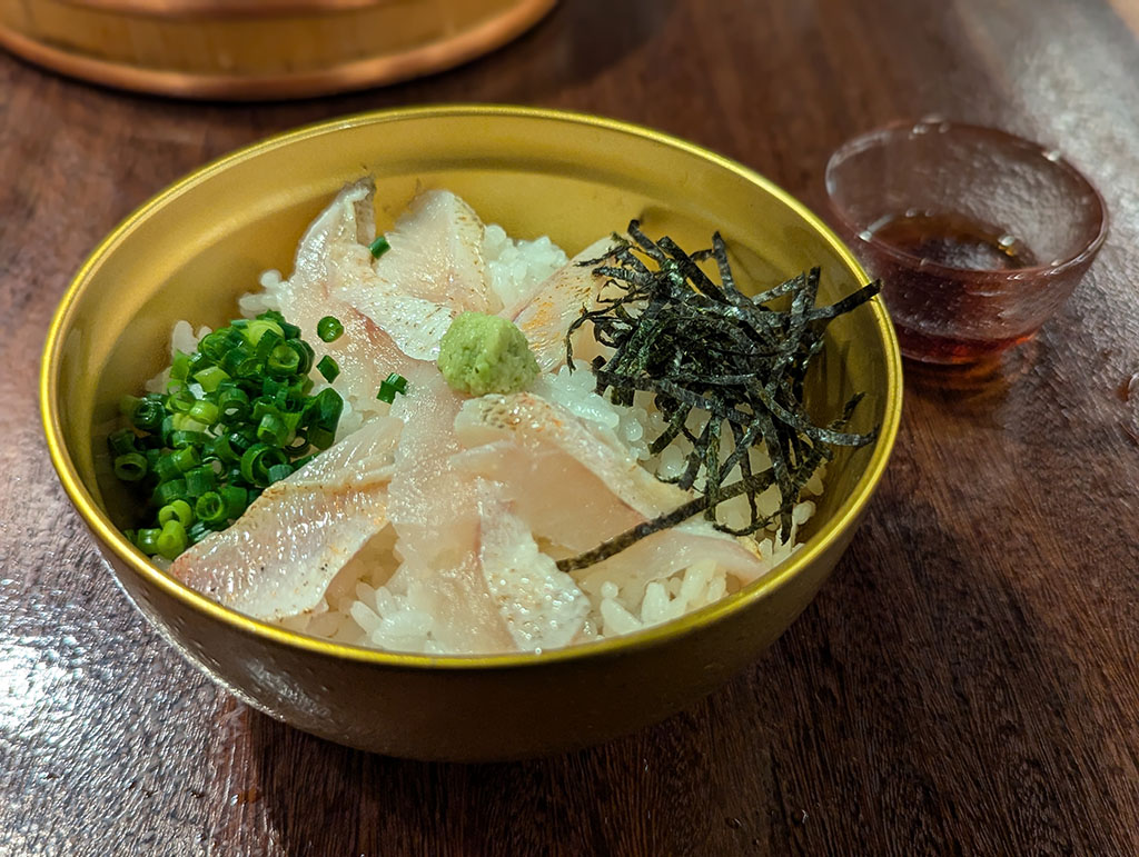 のどぐろお茶漬け