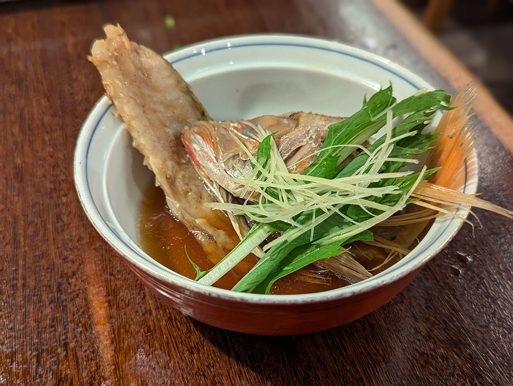 のどぐろあら煮