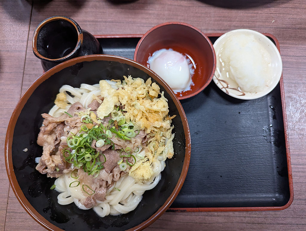 ぶっかけ 肉うどん