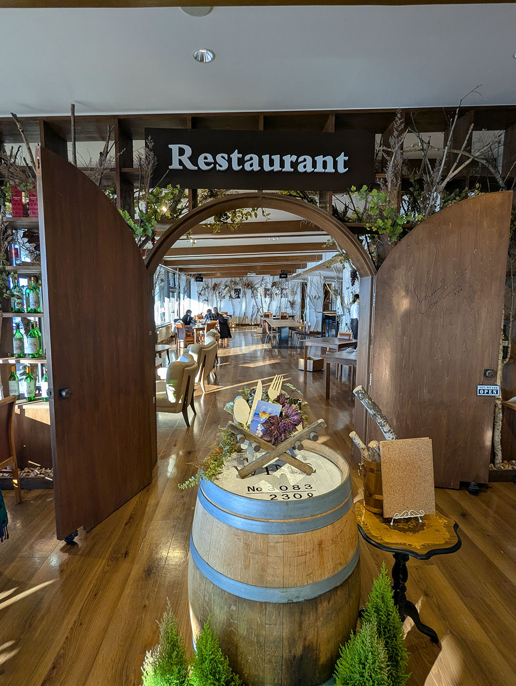 池田ワイン城のお土産コーナー