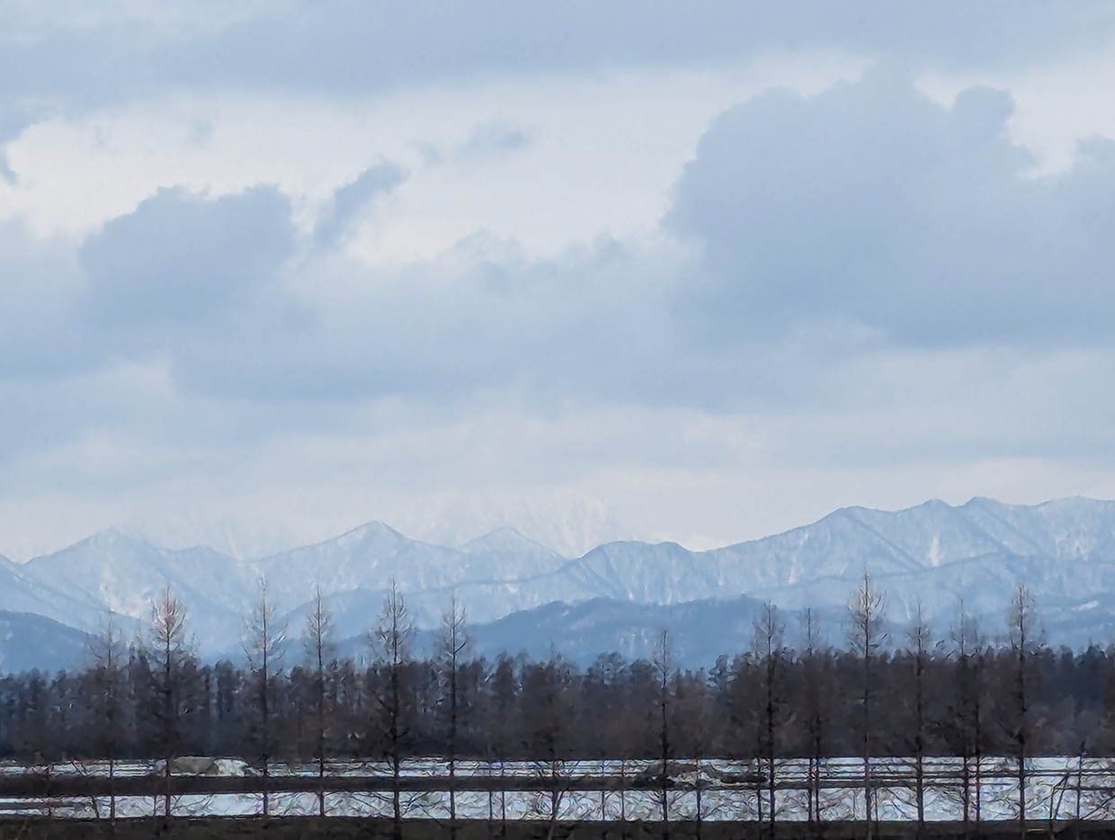 帯広から更別に向かう道