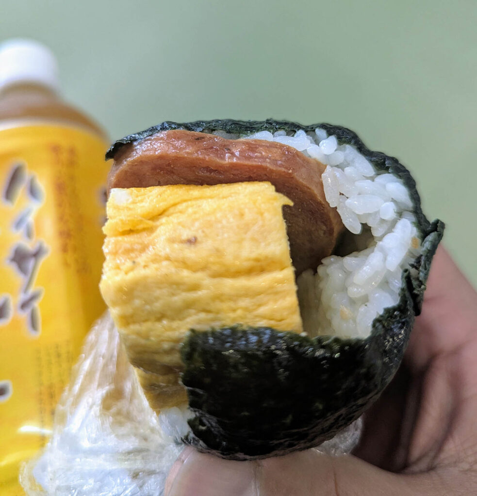 玉子スパムおにぎり