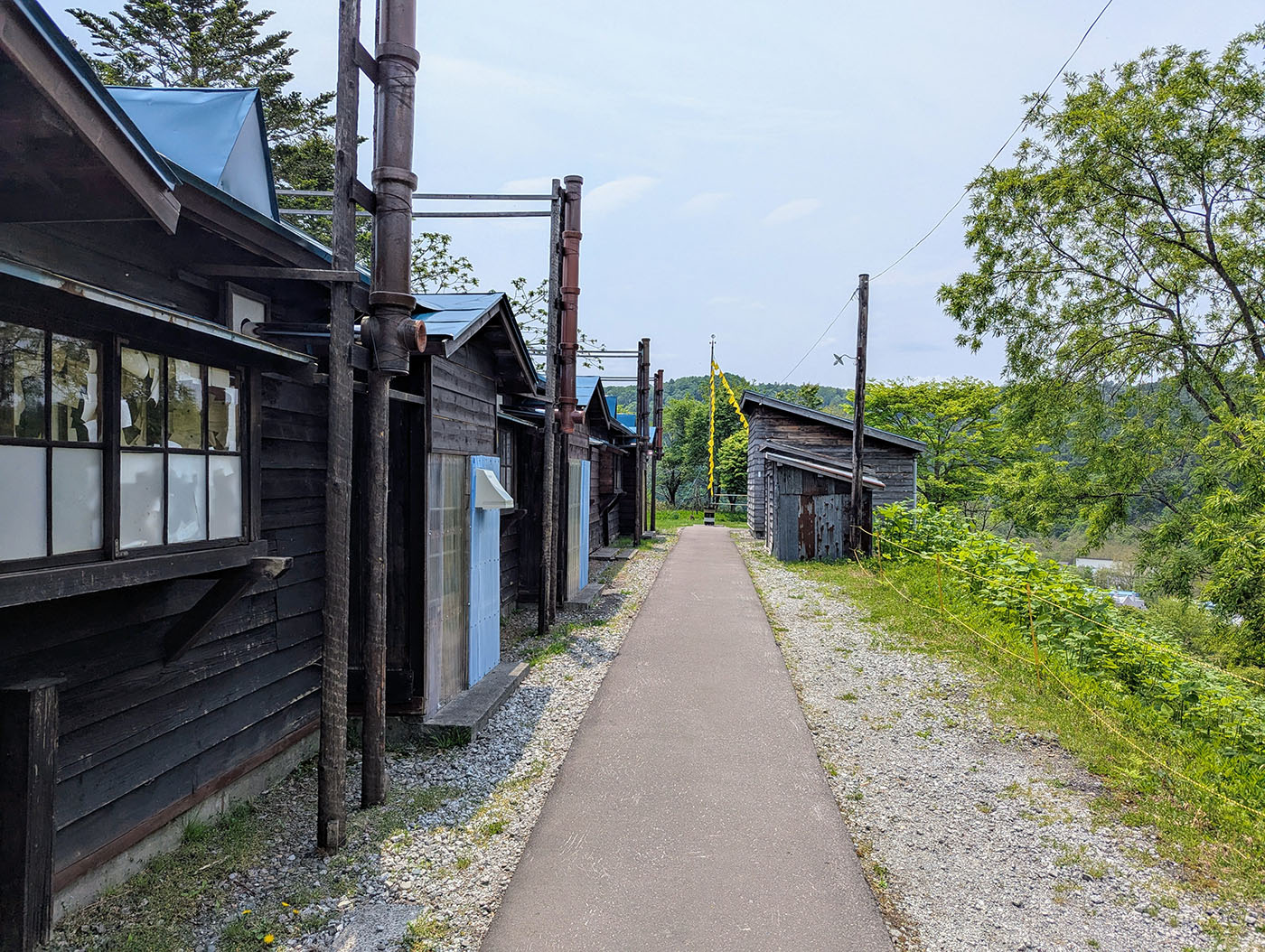 夕張炭鉱長屋
