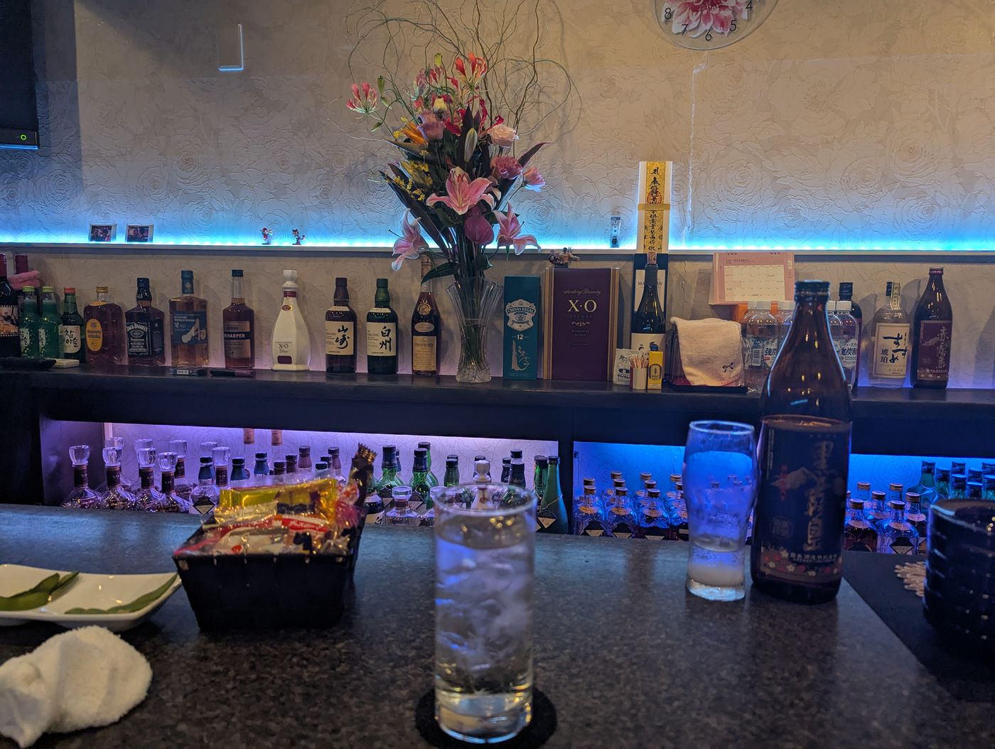 スナック麗の店内