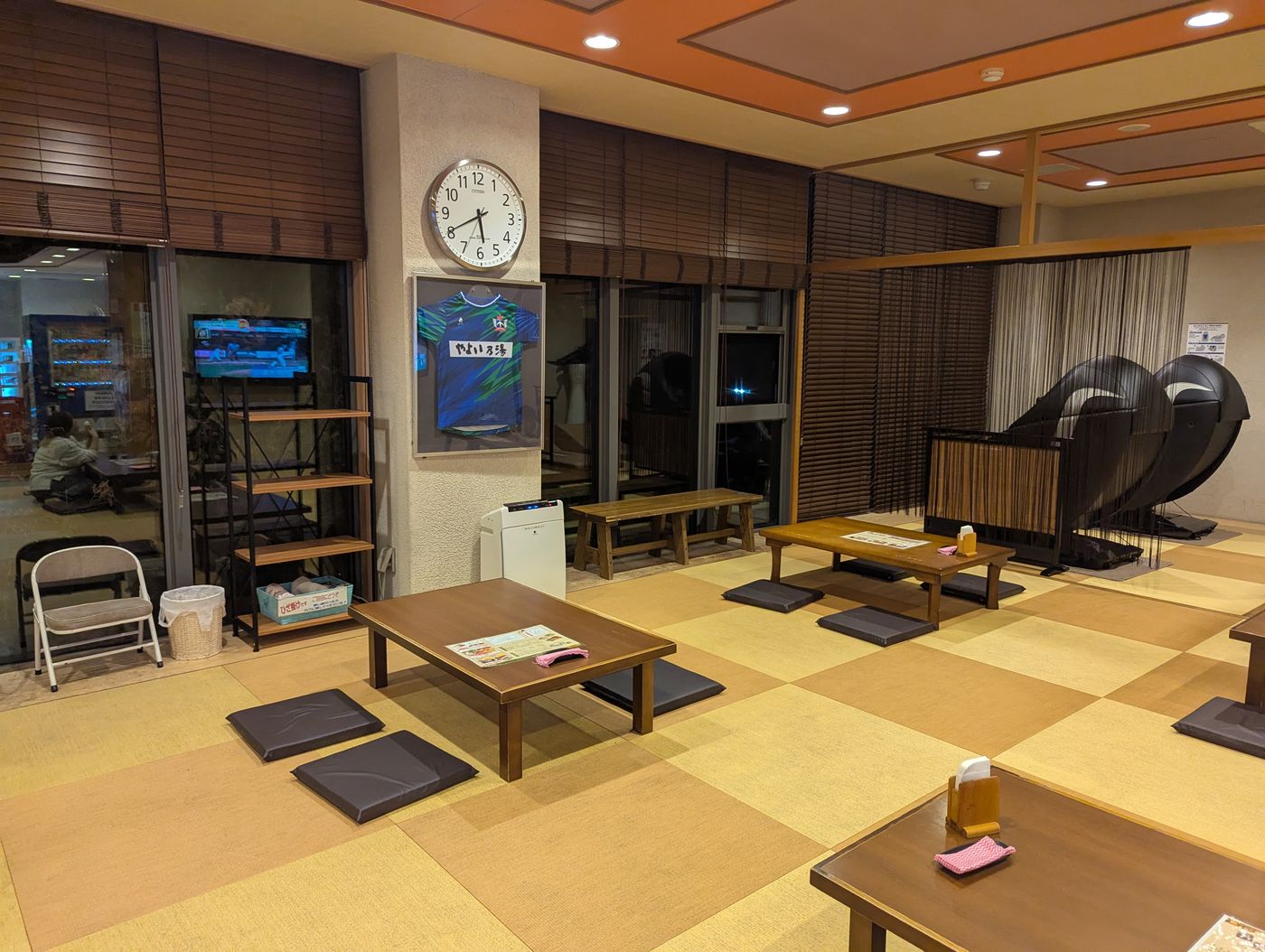 のんびりくつろげる