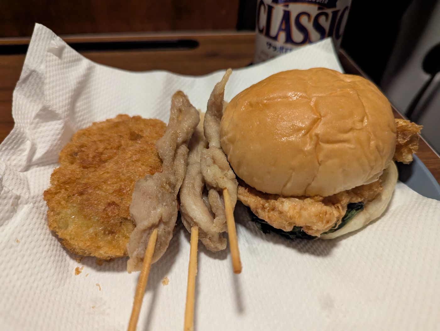 小肉とバーガー