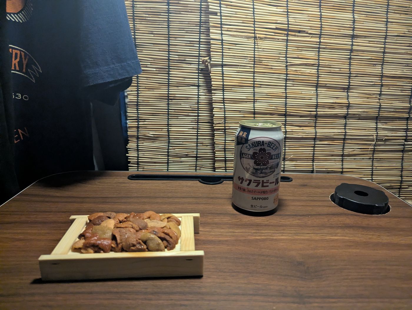 居酒屋車中泊スタート前
