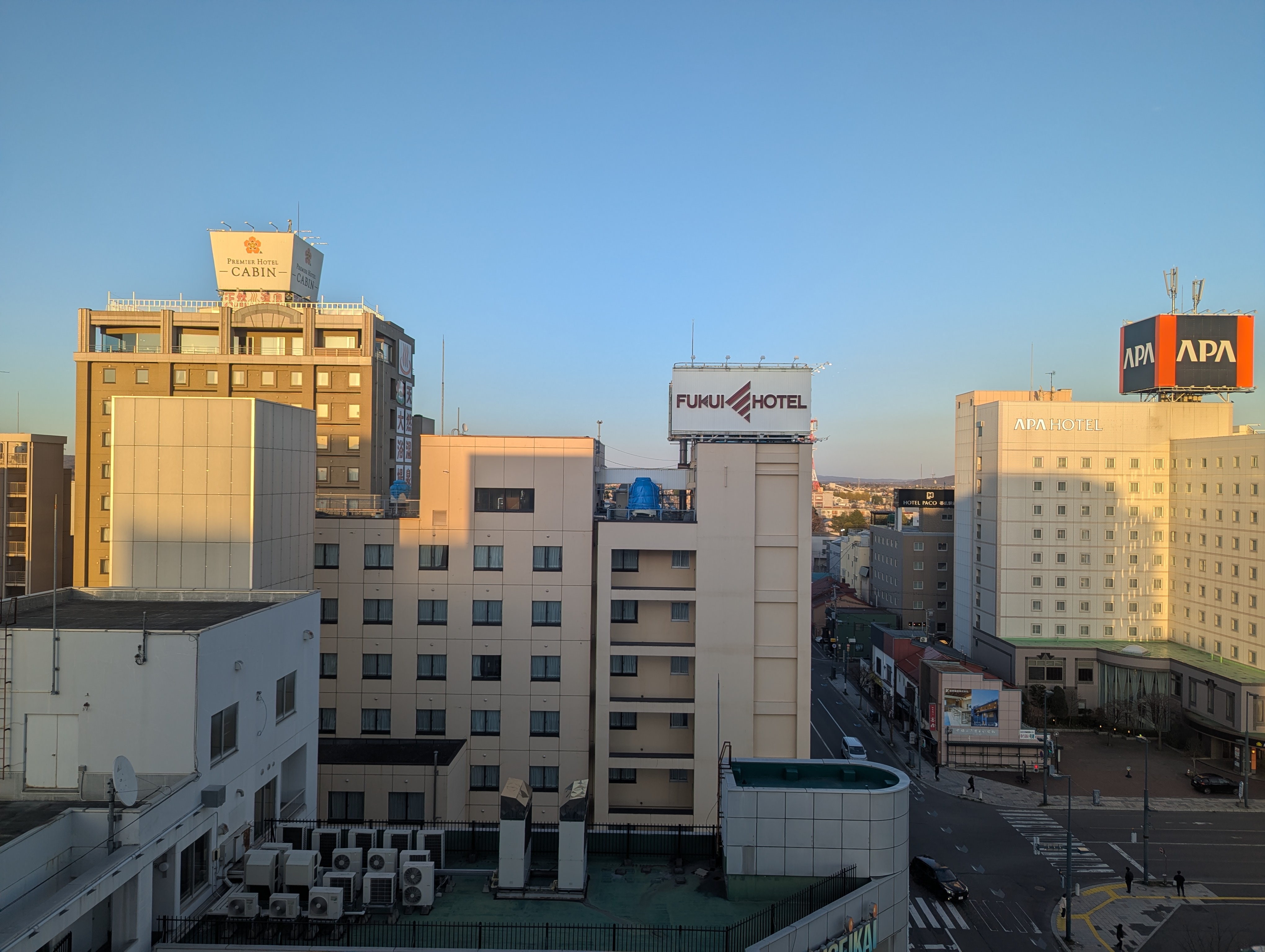 帯広駅前のホテル